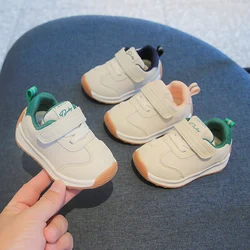 Baby Sneaker toddler Shoes 1-3 anni ragazzi e ragazze primavera autunno scarpe sportive Casual Outdoor Walking gomma e PU di alta qualità