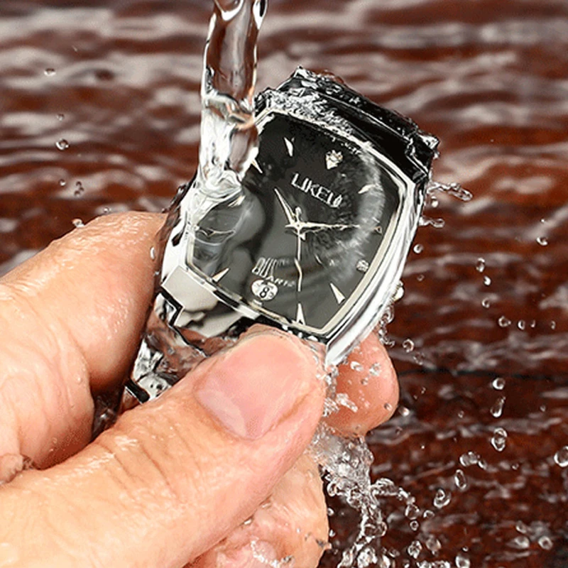 Couple Quartz Watch for Men Women Quality Ladies Calendar Tungsten Steel Color Reloj Male Business Man Clock Luxury Wristwatch