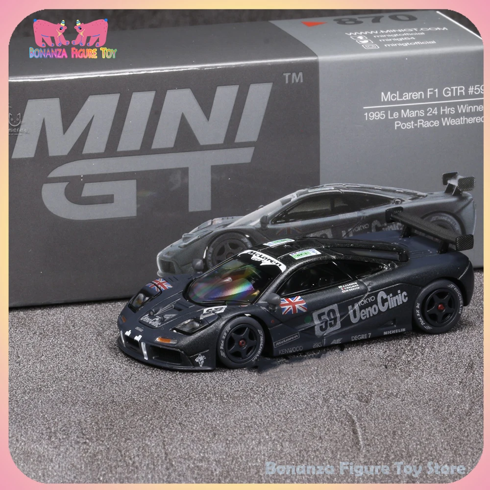 

В наличии Модель автомобиля Minigt 1/64 McLaren F1 GTR # 59 1995 Le Mans 24 часа Wonner из сплава, модель автомобиля, коллекция дизайна, подарок на день рождения, игрушки
