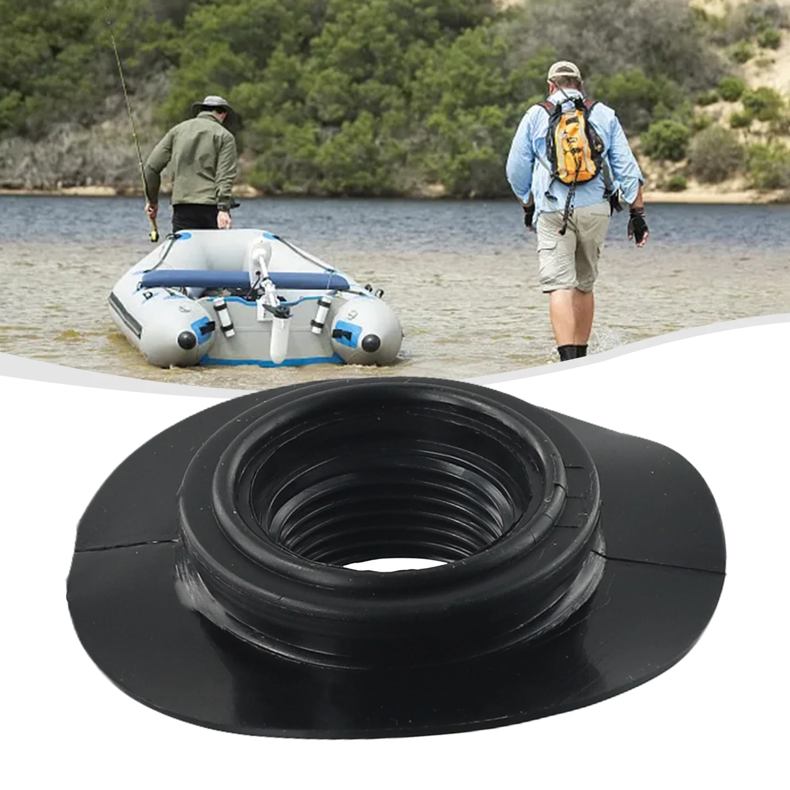 1pc Air Valve For Intex Inflatable Boat For Jilong Fishing Boat Airbed 2in1 Inflation Valve Boston Screw Valve Airvalve Accessor