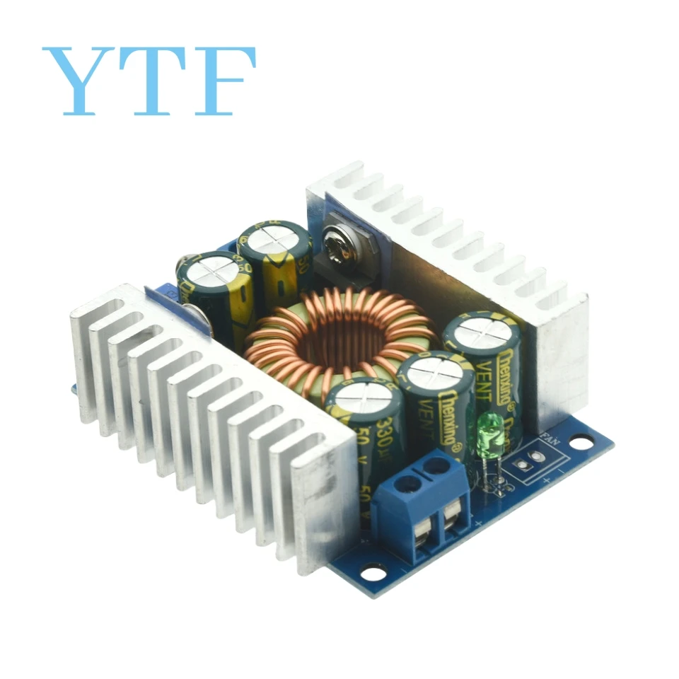 DC-DC High Power Low Ripple 12a Verstelbare Step-Down Module 95% Efficiënte Auto Power Module