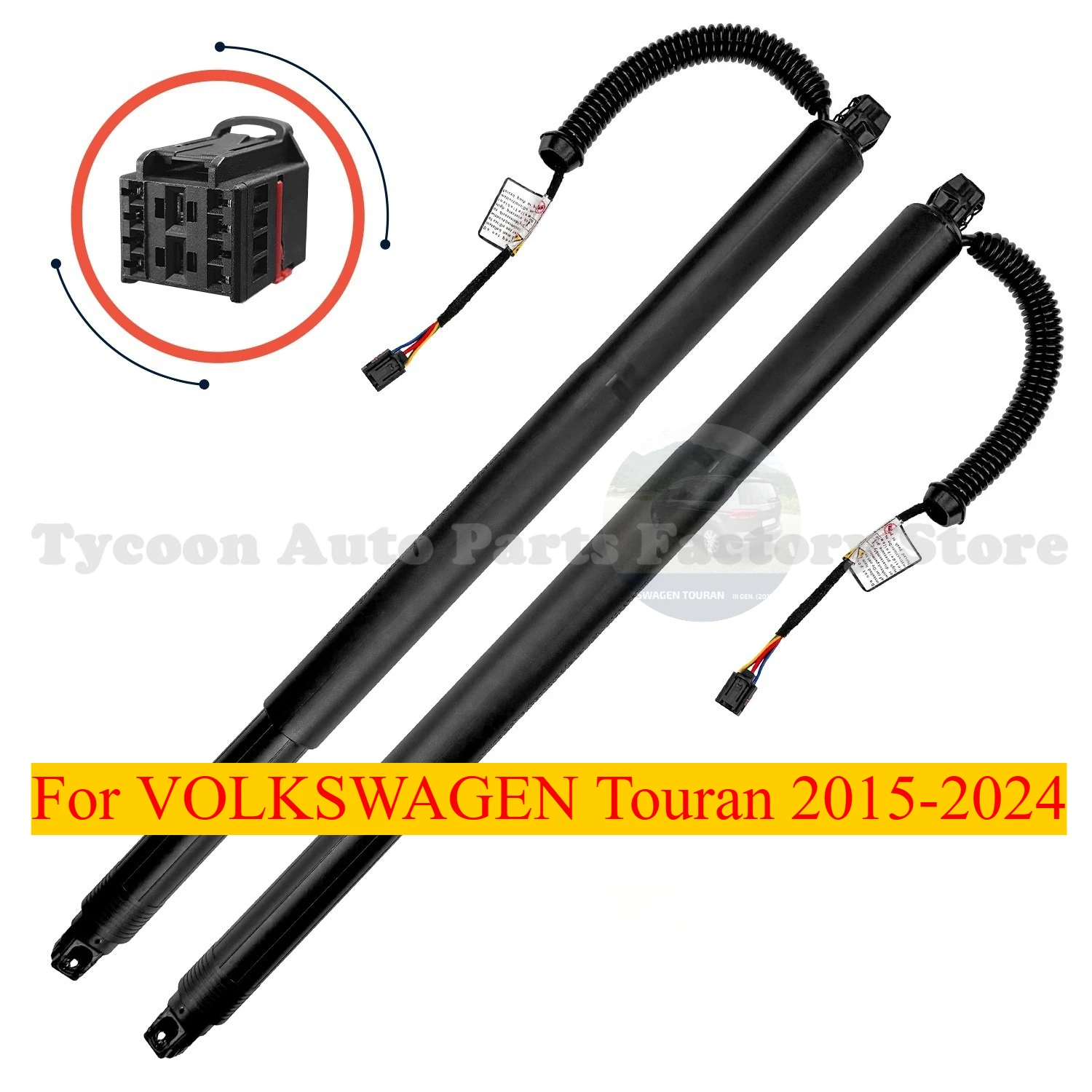 

Electric Tailgate Strut Actuator Set For VOLKSWAGEN Touran 2015-2024 Left Right Pair