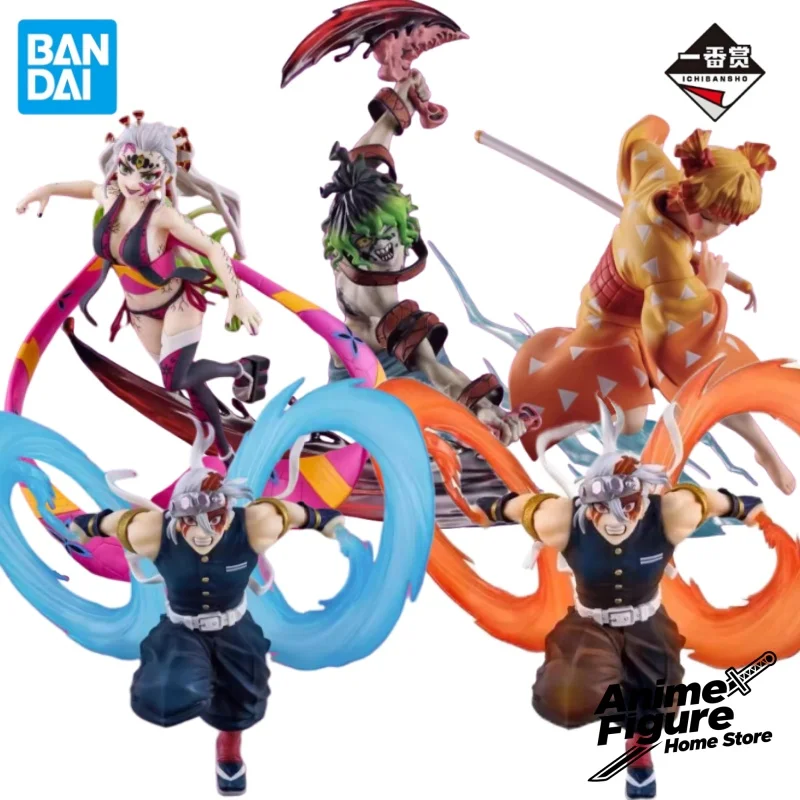

100% оригинал в наличии Bandai ‌ Ichiban KUJI Demon Slayer Uzui Tengen Agatsuma Zenitsu Daki Аниме Персонаж Игрушка Модель Коллекция