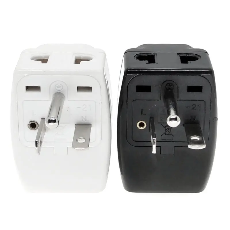 Saudi Arabia US NEMA 6-20P 3 Way Multi Outlet Electrical Plug Adapter AC110~250V 10A