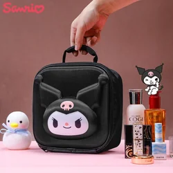 Kawaii Kuromi borse per la conservazione dei cosmetici borse per il trucco Kawaii multifunzionali regali per la scatola dell'organizzatore di viaggio portatile da donna di grande capacità