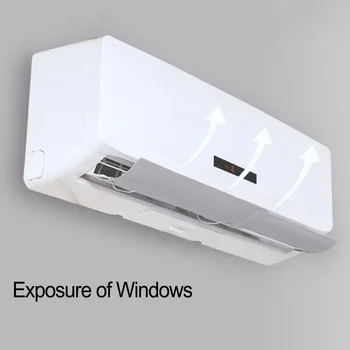 Air Conditioner Wind Shield Cold Wind Gas Deflectors Anti Direct Blowing Baffle Portable For Household Tool Air Outlet Windshiel