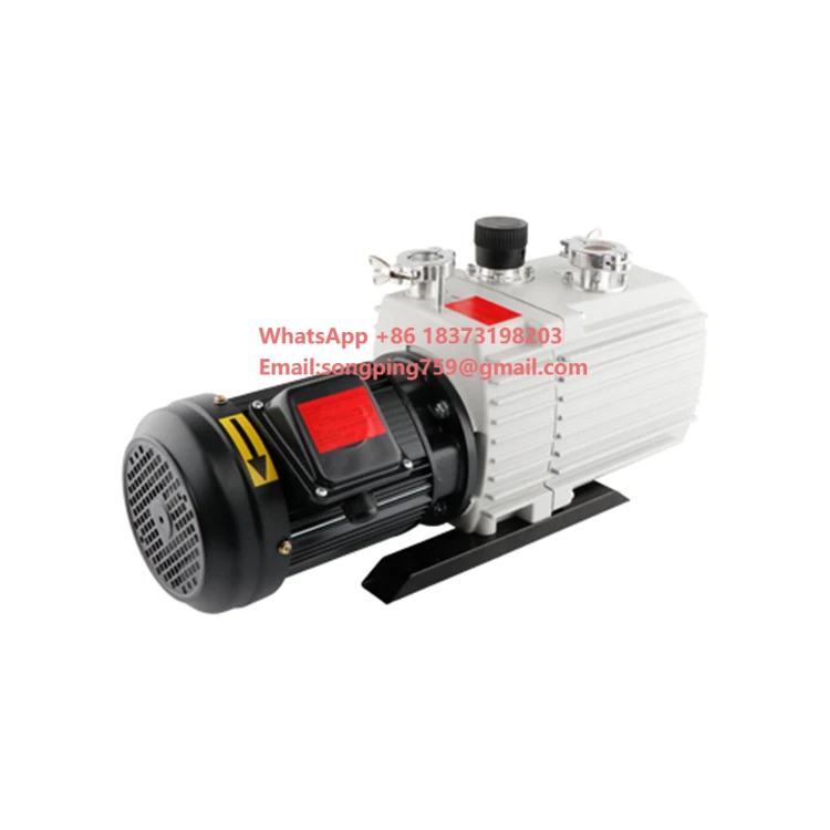 High Quality 65m³/h Dual Stage Rotary Vane Vacuum Pump with High Pressure Made in China
