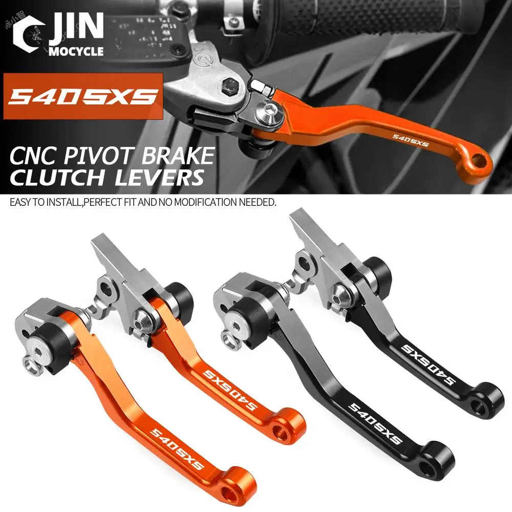 Motorcycle Accessories Dirt Bike Pivot Handle Brake Clutch Levers Motocross CNC For 540SXS 540 SXS 2001 2002 2003 2004 2005 2006