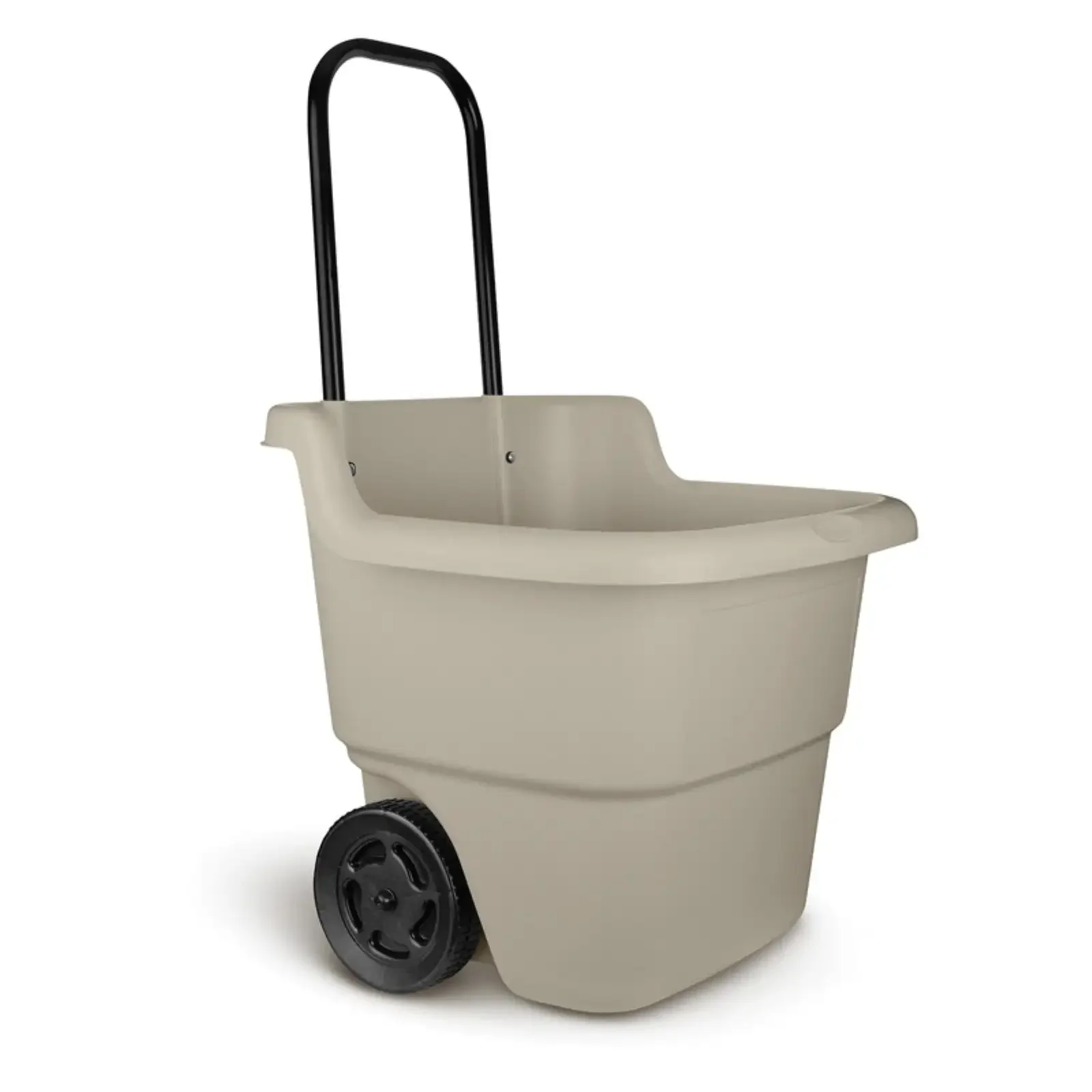 For Suncast 15 Gallon Resin Rolling Lawn and Utility Cart 20.75 in D x 35.75 in H x 22.5 in W Holds up to 15 gallons Durable