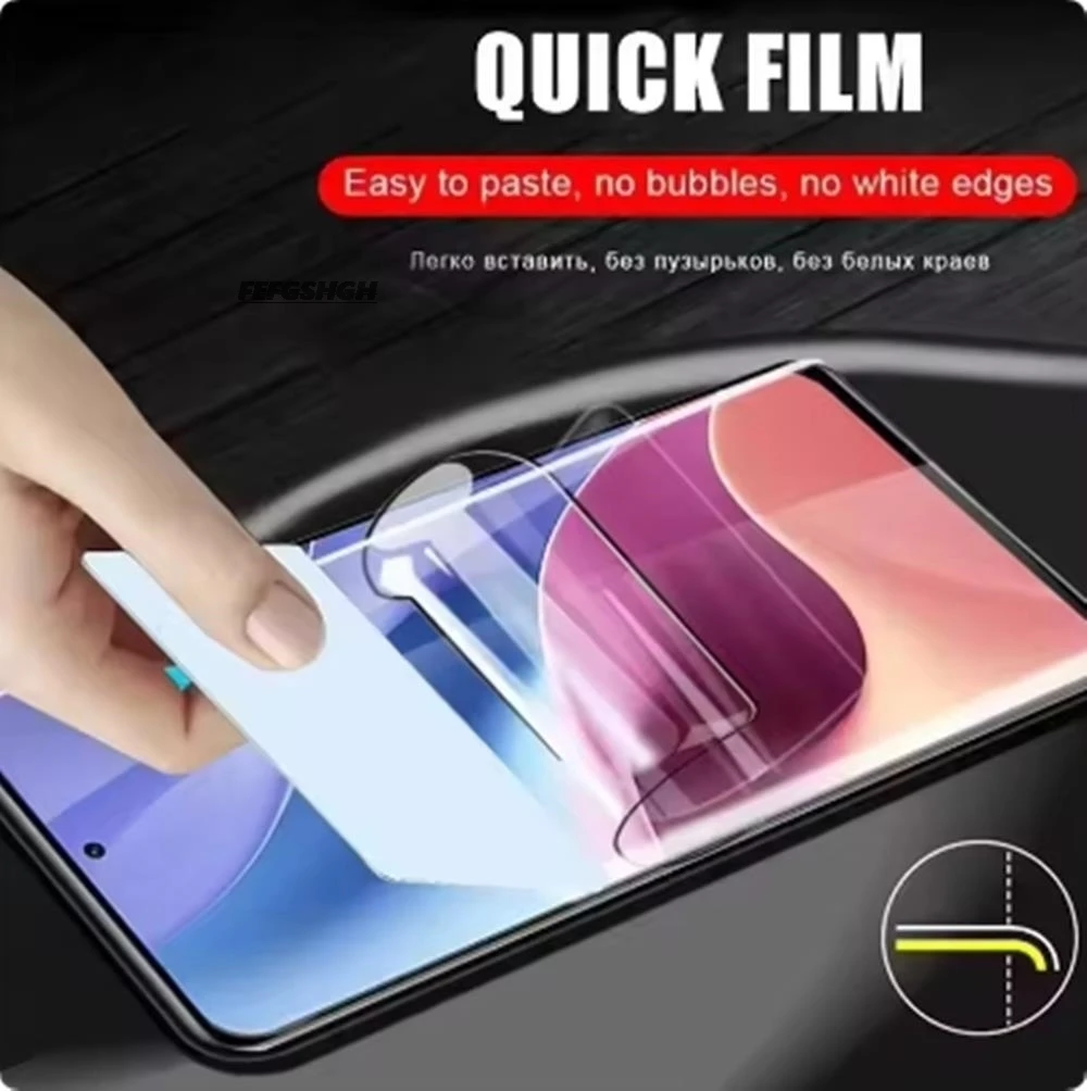 2PCS Full Hydraulic Hydrogel Film For Blackberry KEY one DTEK70  4.5" Blackberry Key2 Key2 LE Protective Screen Protector Cover view 3