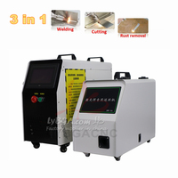 Air Cooled Fiber Laser Welding Cleaning Cutting Soldering Machine 3-in-1 Portable Metal Welder 800W 1200W 1500W