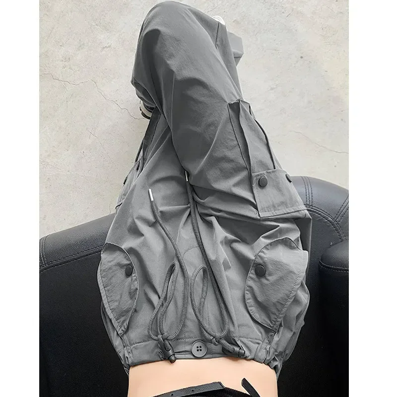 

Y2K Pocket Baggy Cargo Pants Womens Loose Trousers Wide Leg Hot Pink Campus Female Green Grey Black