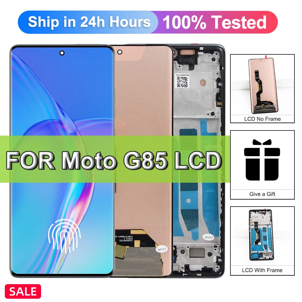 P-OLED Display For Motorola Moto G85 XT2427-3 LCD Display Touch Screen Digiziter Assembly For Moto G85 Display Screen