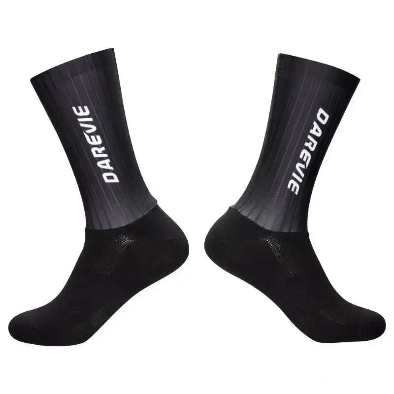 

2025 Sports Aero Speed Pro DAREVIE Cycling Socks Sock High For Men Anti-slip Breathable Athletic Moisture Control