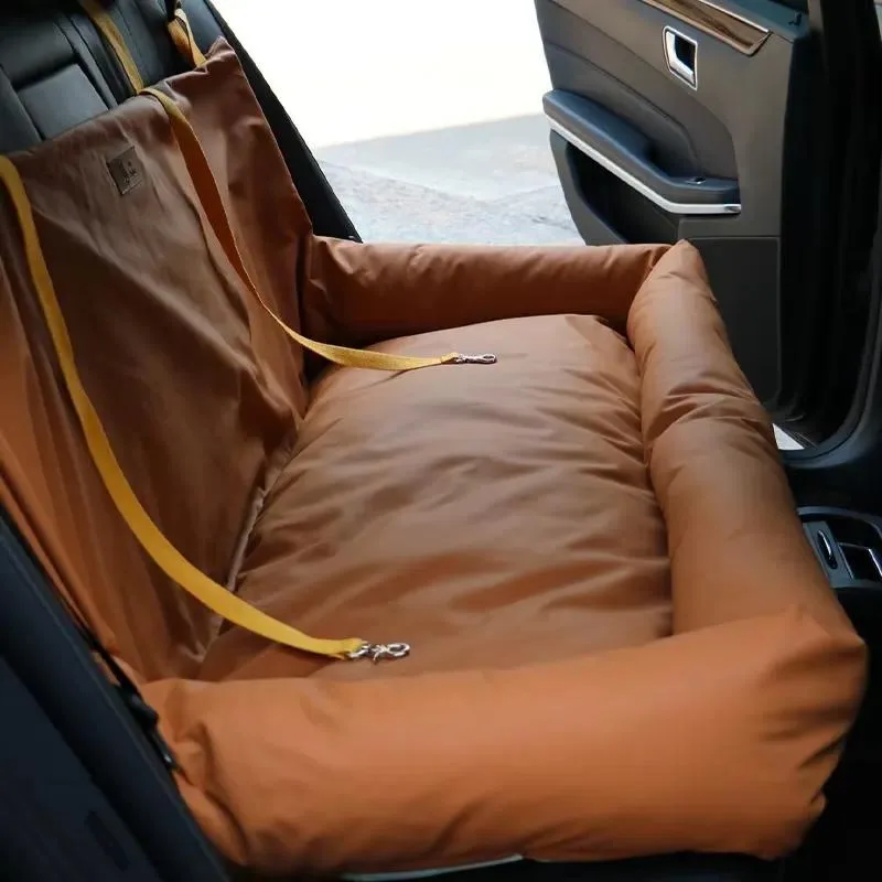 for High-end car kennel double seat rear seat pet nest pad car seat double waterproof PB017 universal in all seasons
