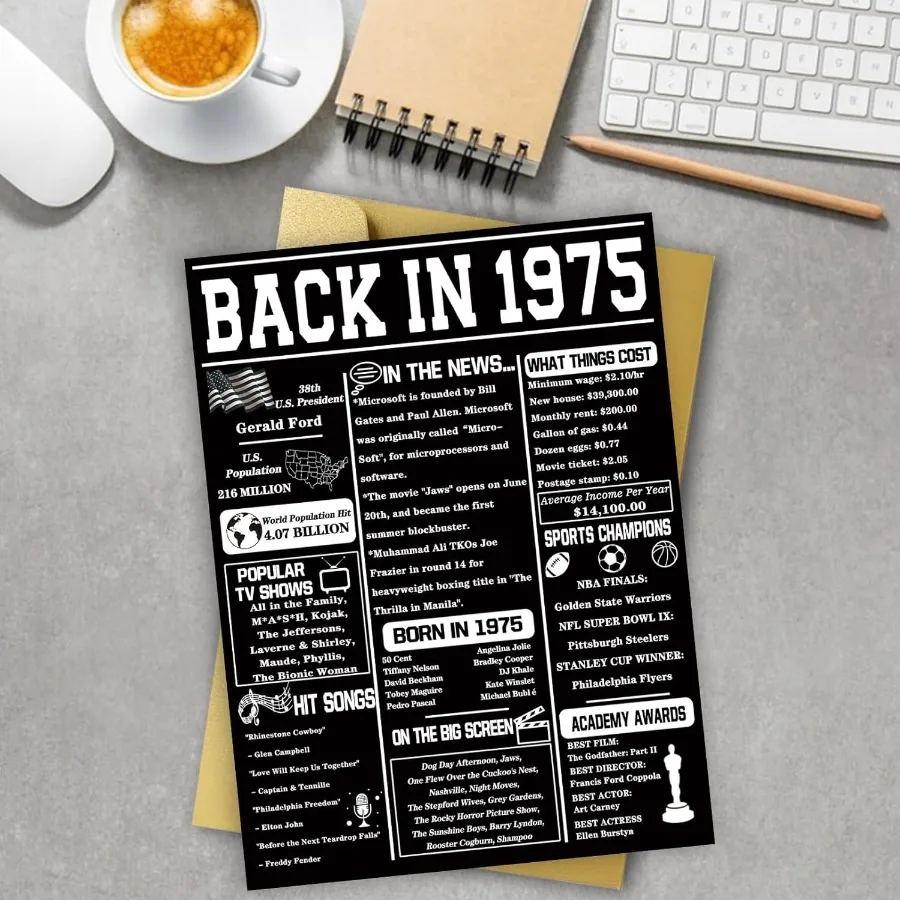 كبير 50th بطاقة عيد ميلاد هدية للنساء الرجال أفضل خمسين سنة بطاقة عيد ميلاد لأمي أبي سعيد تحول 50 فكرة هدية عيد ميلاد ل