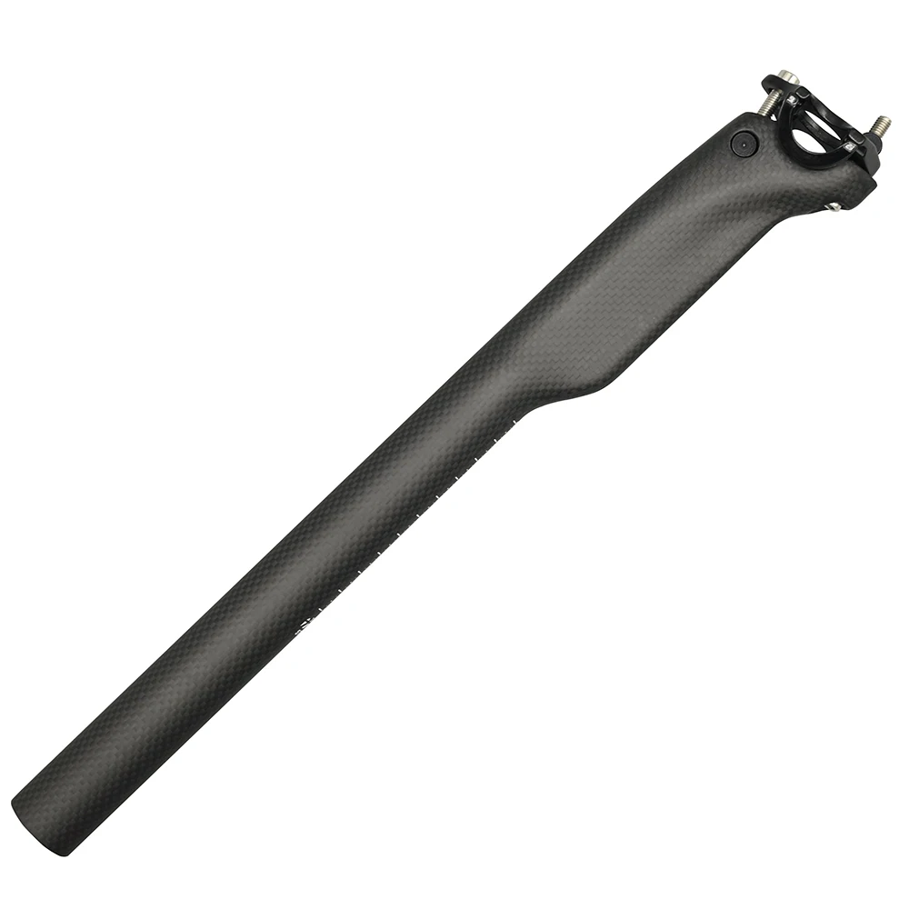 3K Matte Full Carbon Fiber Seatpost MTB Mountain Road Bike Cycling Seat Post Bicycle Parts 27.2/30.8/31.6x350/400MM