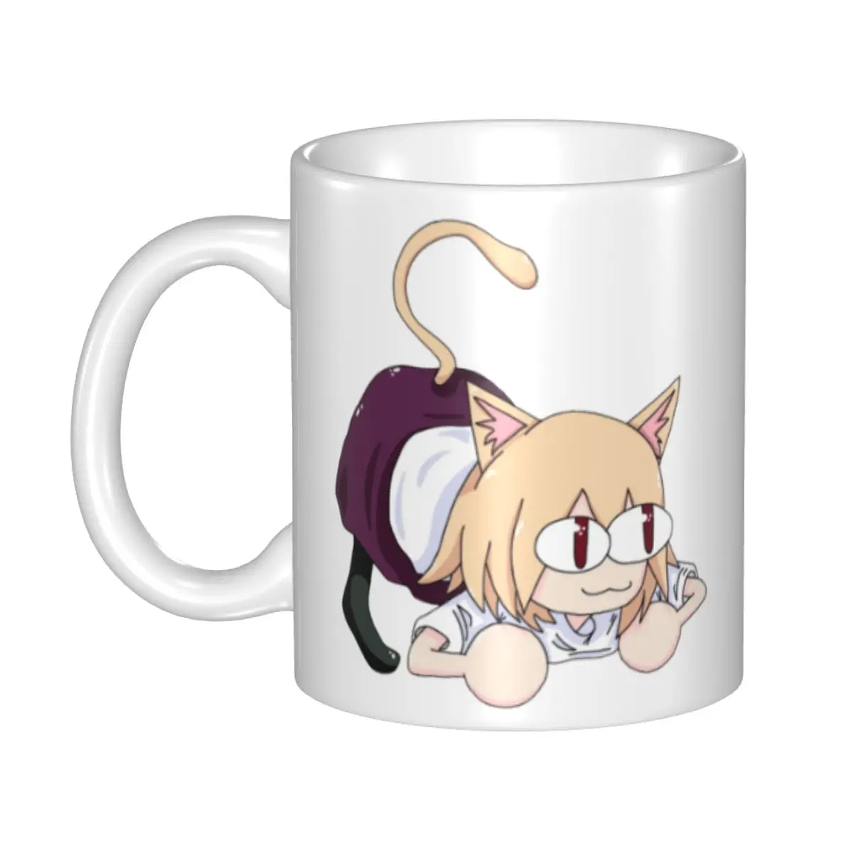 

Neco Arc Cartoon Animated Cat Mug Personalized Coffee Ceramic Mug Creative Gift