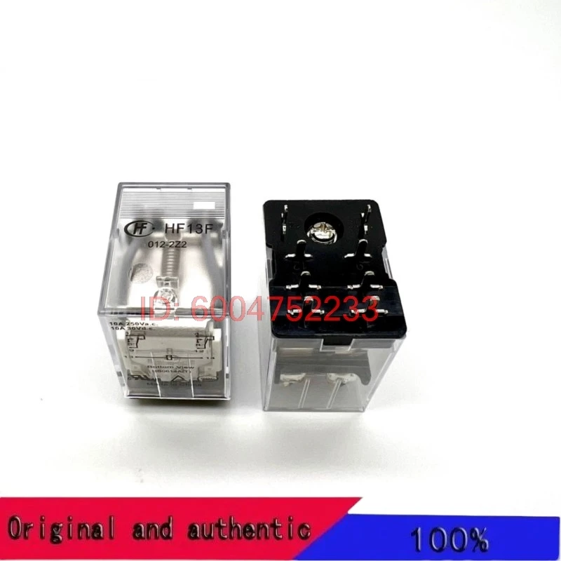 5PCS HF13F-012-2Z2 Hongfa Relay JQX-13F-012-2Z2 Welding Pin 2 Group Conversion 8-Pin 10A