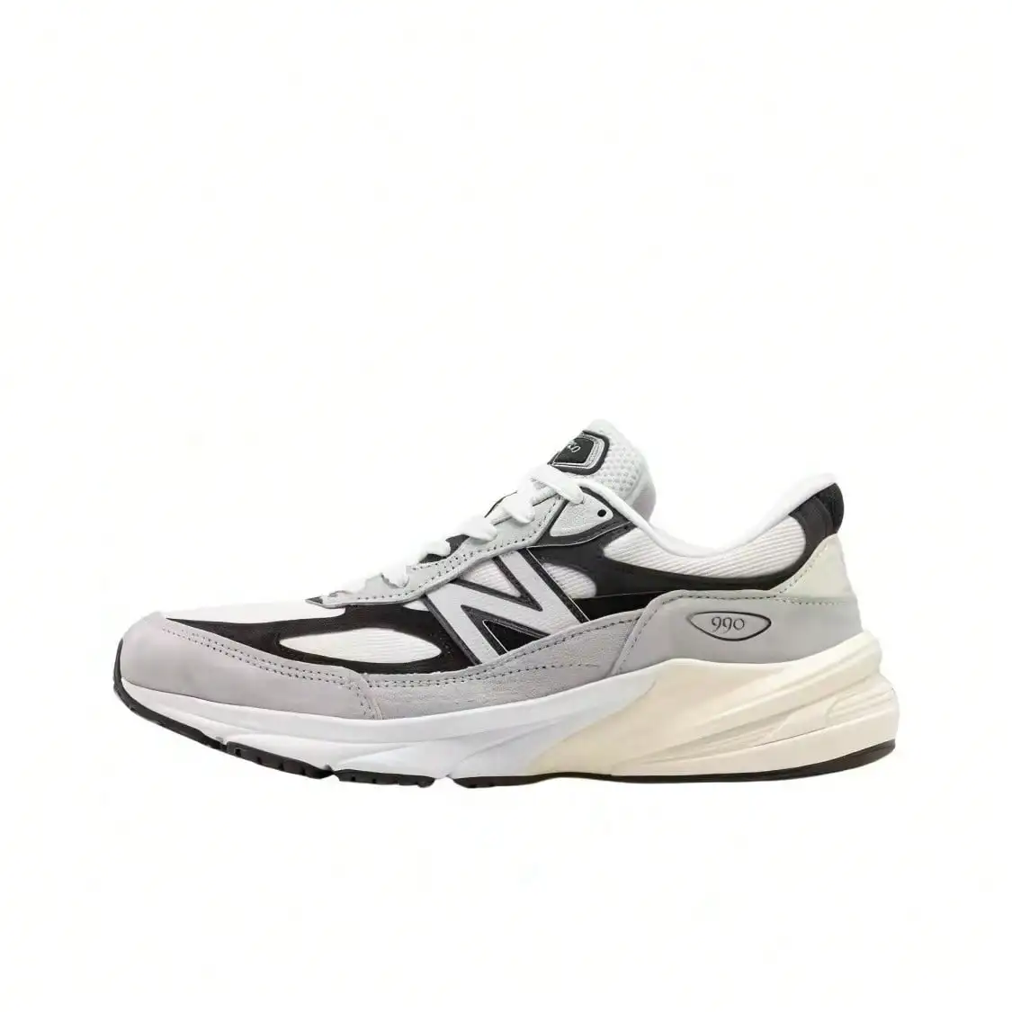 New Balance 990 V6 Made in USA Running Shoes Unisex Black/White U990TG6
