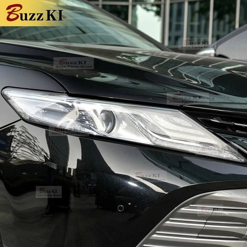 

Для Toyota RAV4 Corolla Camry Supra 86 Avalon Highlander Prado передняя прозрачная наклейка из ТПУ, защитная автомобильная пленка для фар