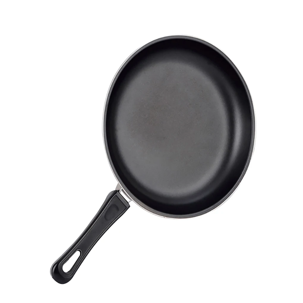 Frying Pan Non-stick Mini Thick Steak Flat Pan Iron Pancake Egg Fryer Kitchen Cookware, 20cm