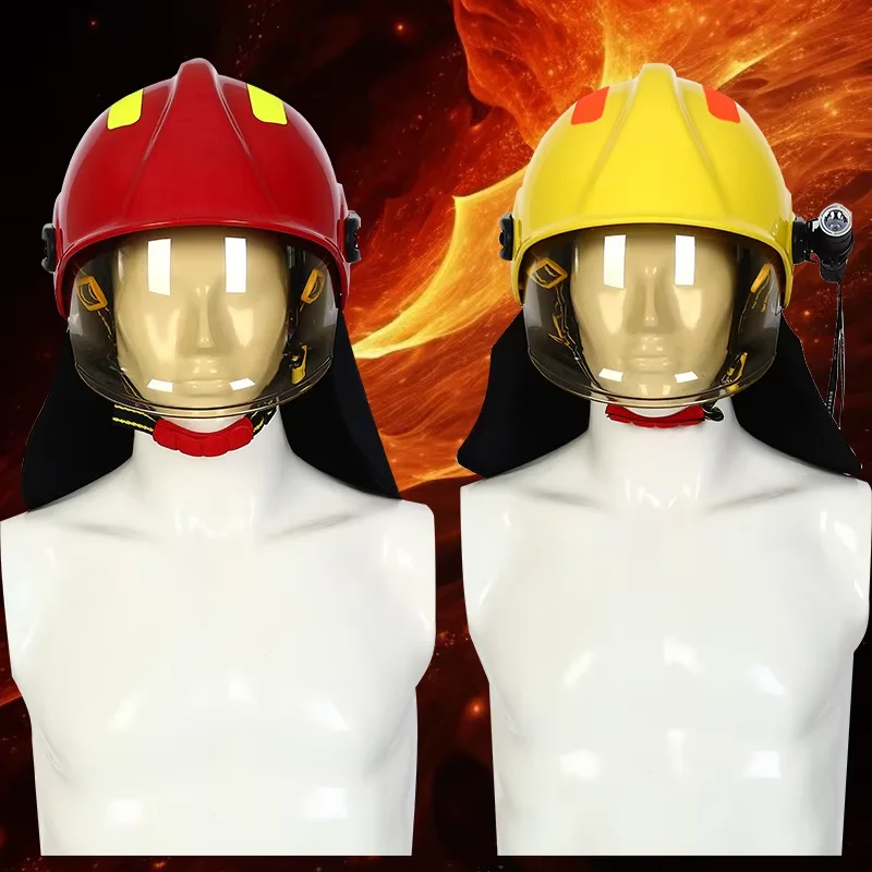 High - Protection Firefighter Half Helmet: Advanced Impact and Heat Resistance Urban Fire Helmet