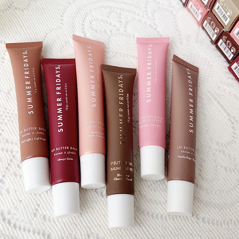 الصيف الجمعة حالمة زيت الشفاه البيج ترطيب الشفاه الصقيل ترطيب ومغذي حلم ملمع الشفاه زبدة بلسم بدلة الجمال الرعاية #1