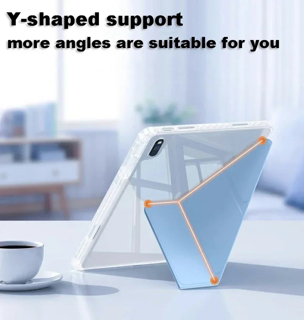 

Tablet Leather Case for Samsung Galaxy Tab S11 S6 Lite S7 S8 S9 S10 12.4 FE Plus Case Tab A8 A9 8.7 A9+ Plus Pencil Holder Cover