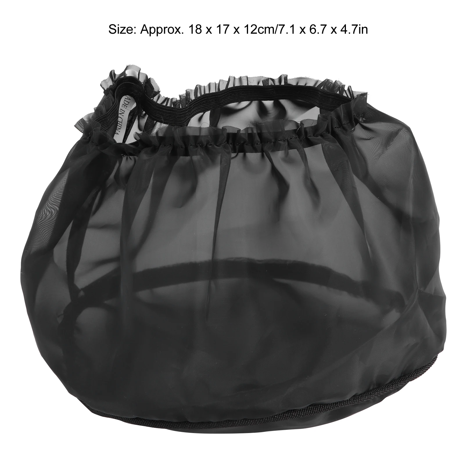 Preto à prova dwaterproof água filtro de ar meia chuva universal para motocicleta filtro de ar mais limpo capa chuva meia envoltório acessórios da motocicleta