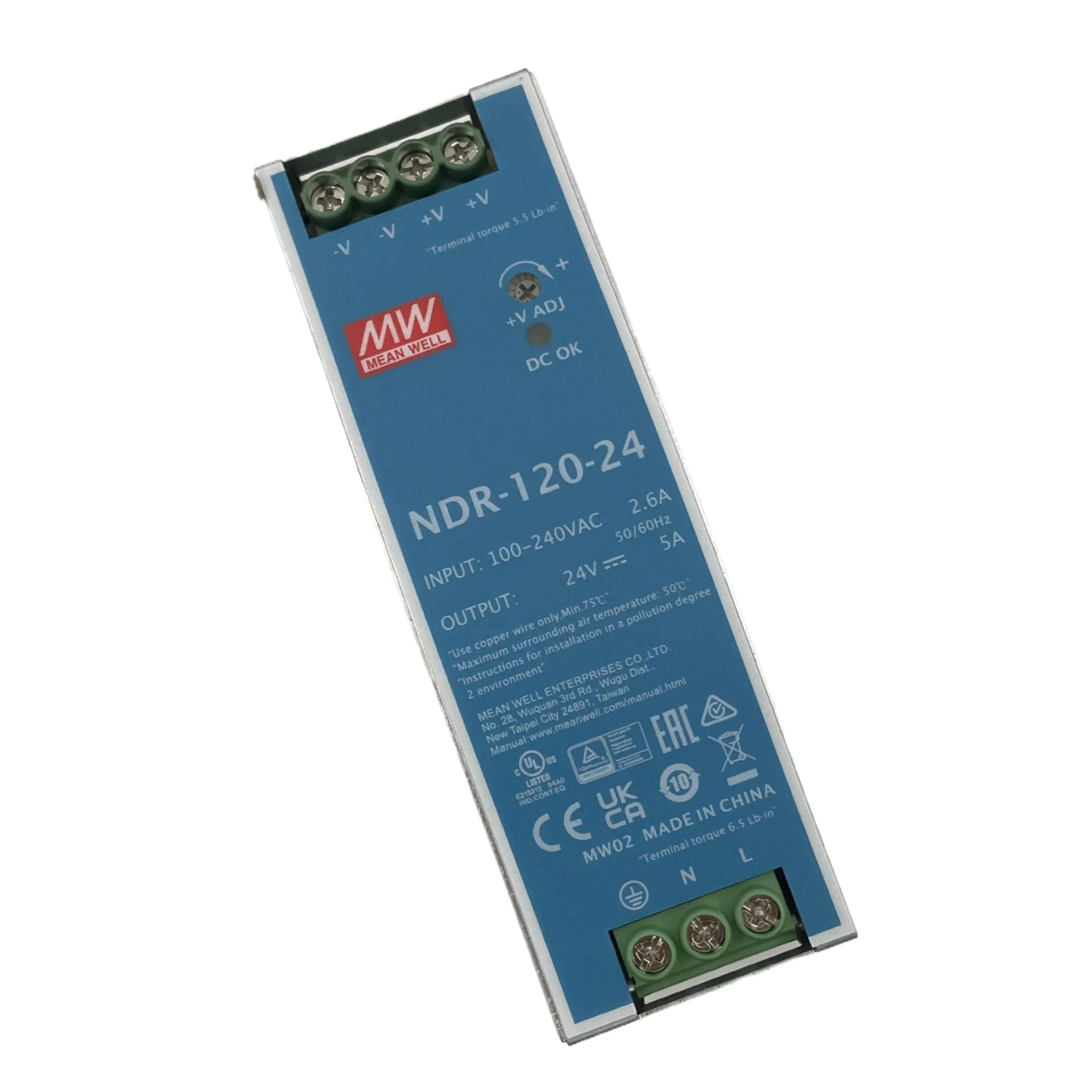 

NEW POWER MODULE NDR-120-24