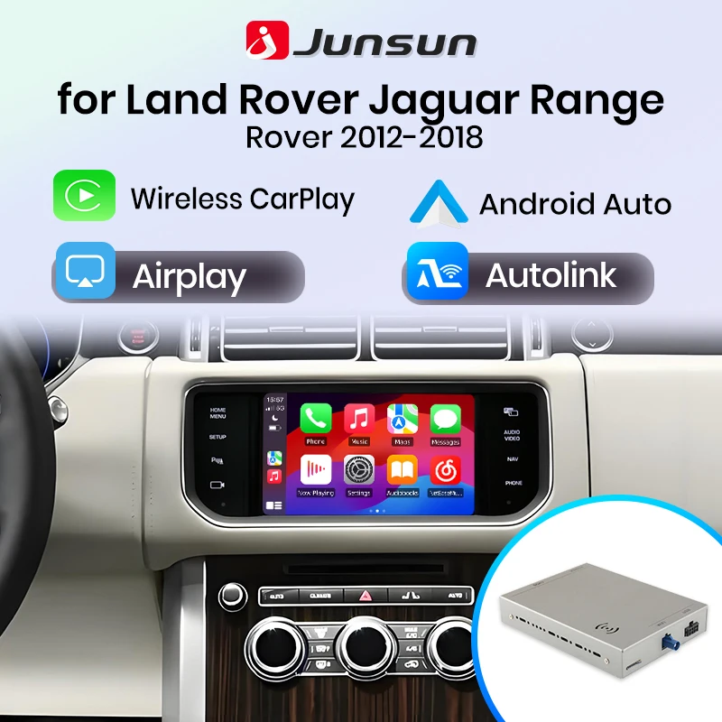Brezžični CarPlay adapter za Land Rover in Jaguar