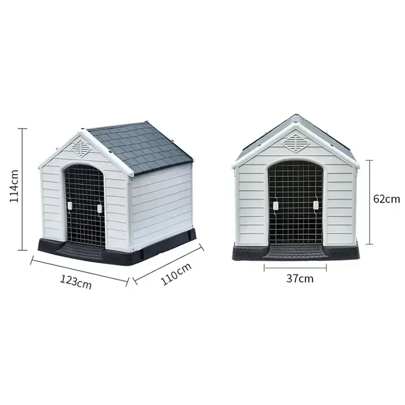 Reputation outdoor dog boarding kennel pretty dog cadge kennel suitable for four seasons dog kennel with skylight