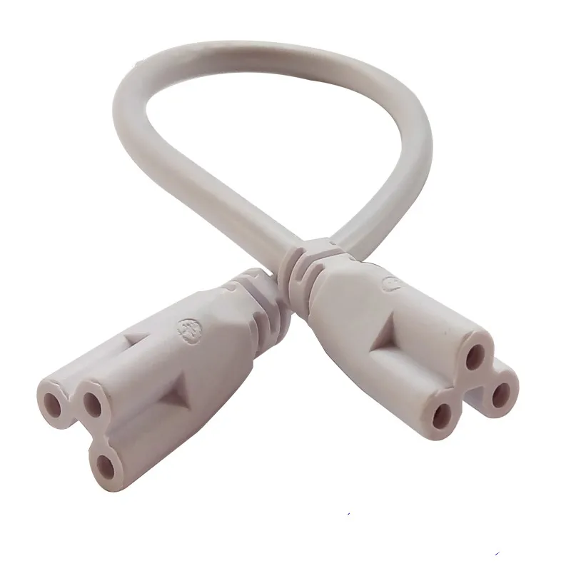 5PCS 30/50/100/200cm LED Tube Light Fixture Connection Cable T5/T8 LED Tube Connector 3 pin Double-end Cable Wire Female+Female