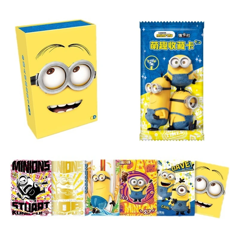 New In Hot Sell Original Box Card.fun Genuine authorization Classic Anime Characters Minions Collection Hobbies Children\'s Gifts