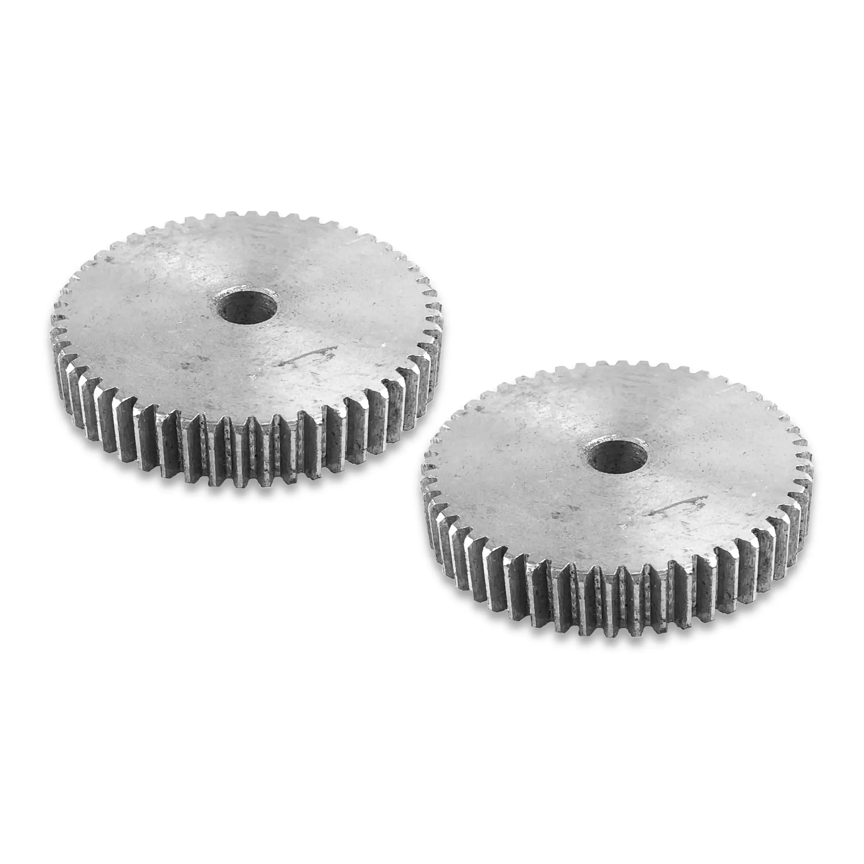 1 Piece Spur Gear 1M 41/42/43/44/45/46/47/48/49T Rough Hole 6mm Gear Wheel 45# Steel Material Motor Gear Total Height 10mm