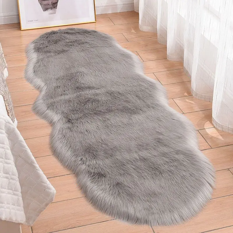 

Modern Minimalist Plush Carpet Living Room Bay Window Mat Bedside Floor Mat Coffee Table Cushion Decorating Rug Bedroom Decor