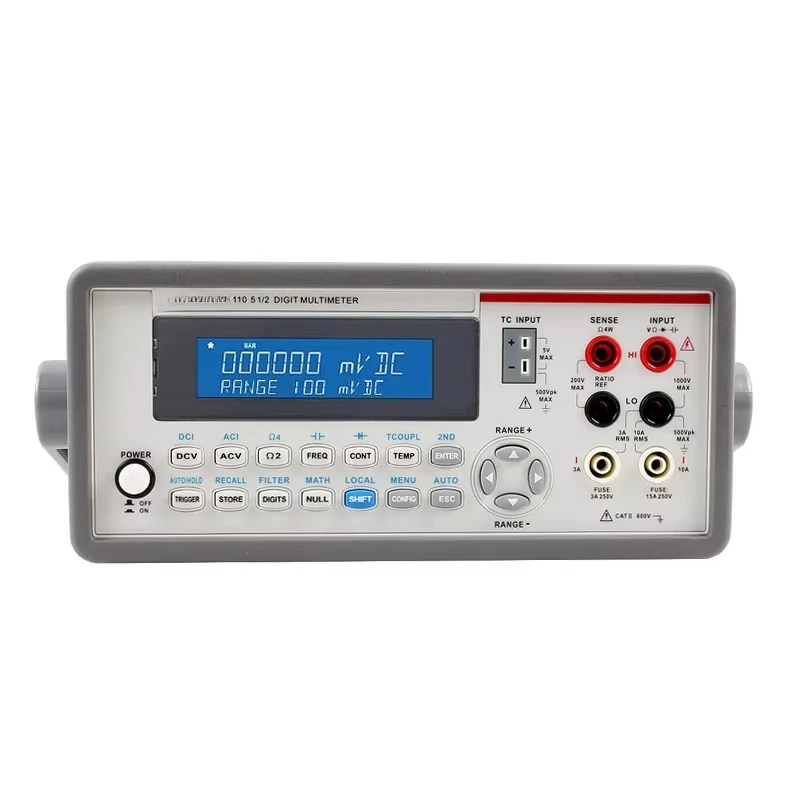 

Цифровой мультиметр Tektronix Keithley 2110-120-Gpib, 5-битный полудвухразрядный дисплей, точность 0.012%, DC 0.1В-1000В/AC 0.1В-750В, OEM
