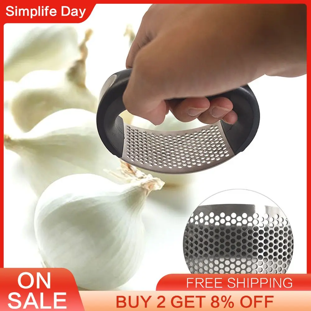 Garlic Press Easy To Clean 70g Stainless Steel Garlic Press Fruit And Vegetable Tools Garlic Pureer Easy Pressure Garlic Ring