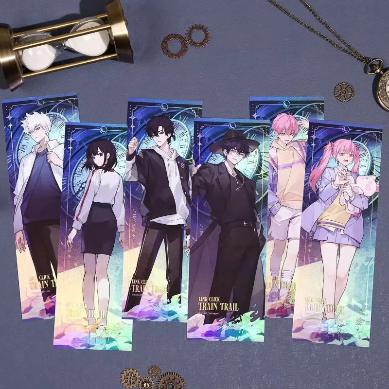 Link Click Trial Train Reflective Badge Anime Fans Anime Game Collection Special Surrounding Laser Ticket Acg Decoration