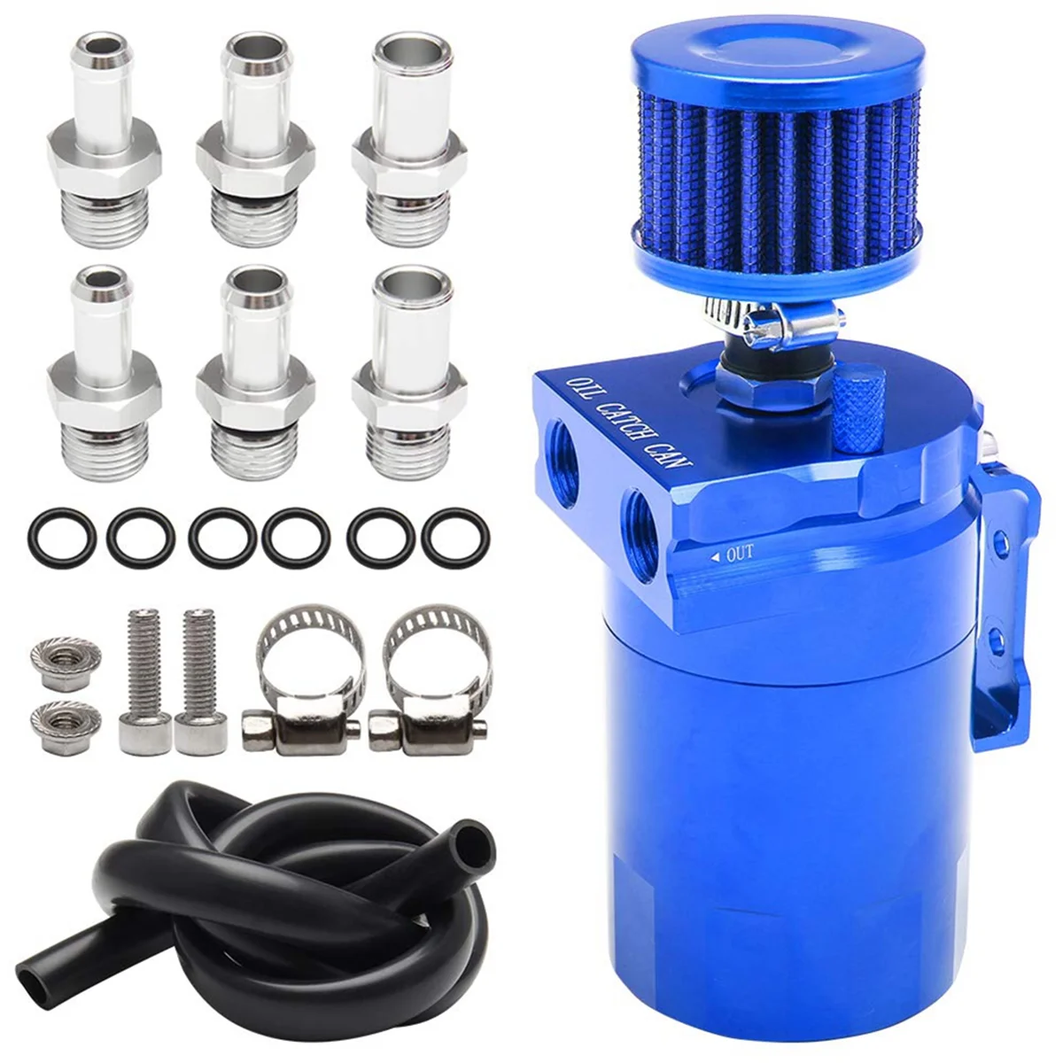

M53K_Blue Car Universal 300ML Oil Breathable Can Engine Air Separator