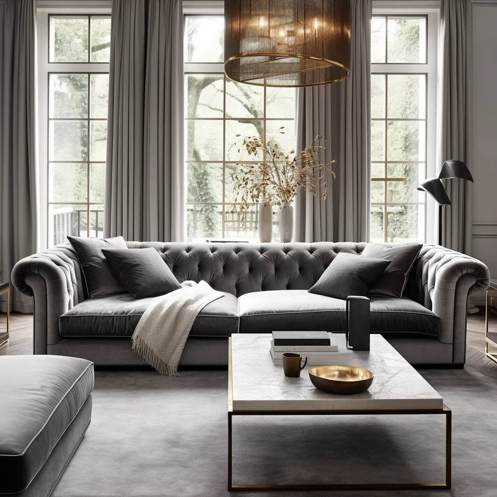 

Modern Style Living Room Luxury Sofas Sectionals Couch Indoor Furniture for Home