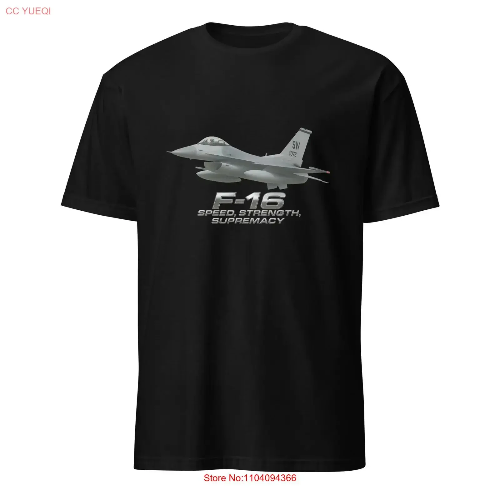 F 16 Fighting Falcon Jet T Shirt Speed Strength Supremacy Military vintage Washed Casual Comfortable Stretched