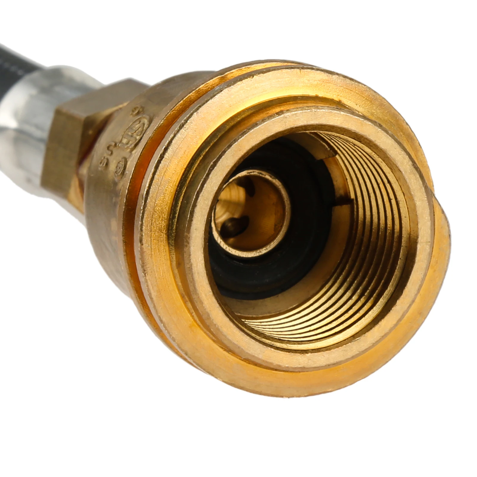 Universal Y Type Splitter Propane Tank Converter Adapter Hose Double head ACME to QCC propane pipe for Grill, Heater, Fire Pit