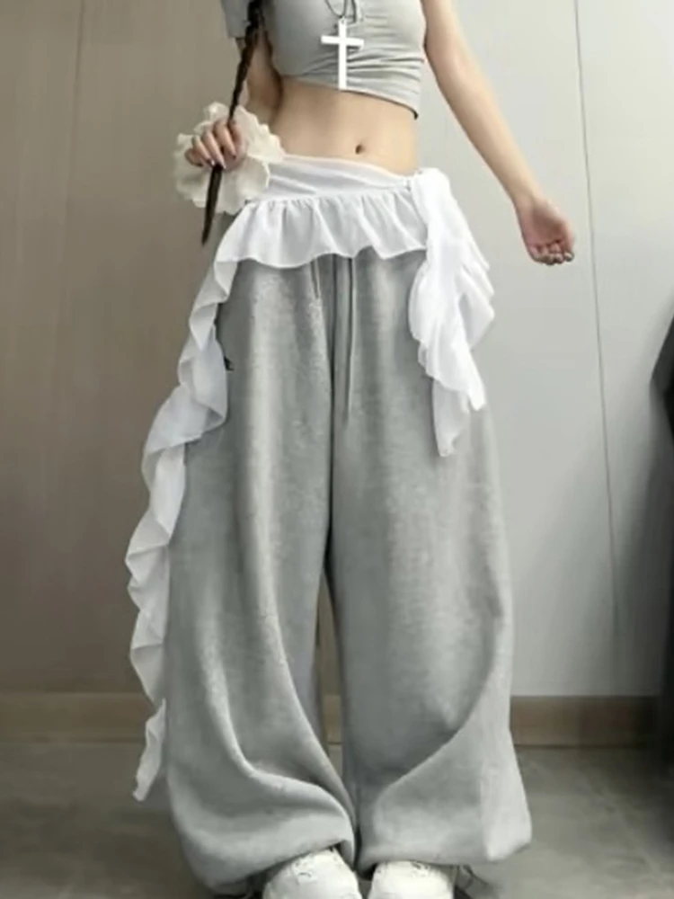 

Weird Puss, модные женские брюки с декоративными кисточками, свободные повседневные брюки, модные летние брюки из полиэстера