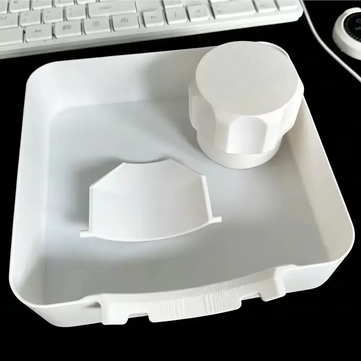 Washing Machine Drainage Tray, Water Catch Tray for Lint Filter Cleaning, Portable Anti-Spill Water Pan for Home Laundry Room