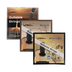 Alice ACU134/135/135BK Guitalele Strings For 6-Strings Nylon Coated Copper Winding Ani-Rust Coating