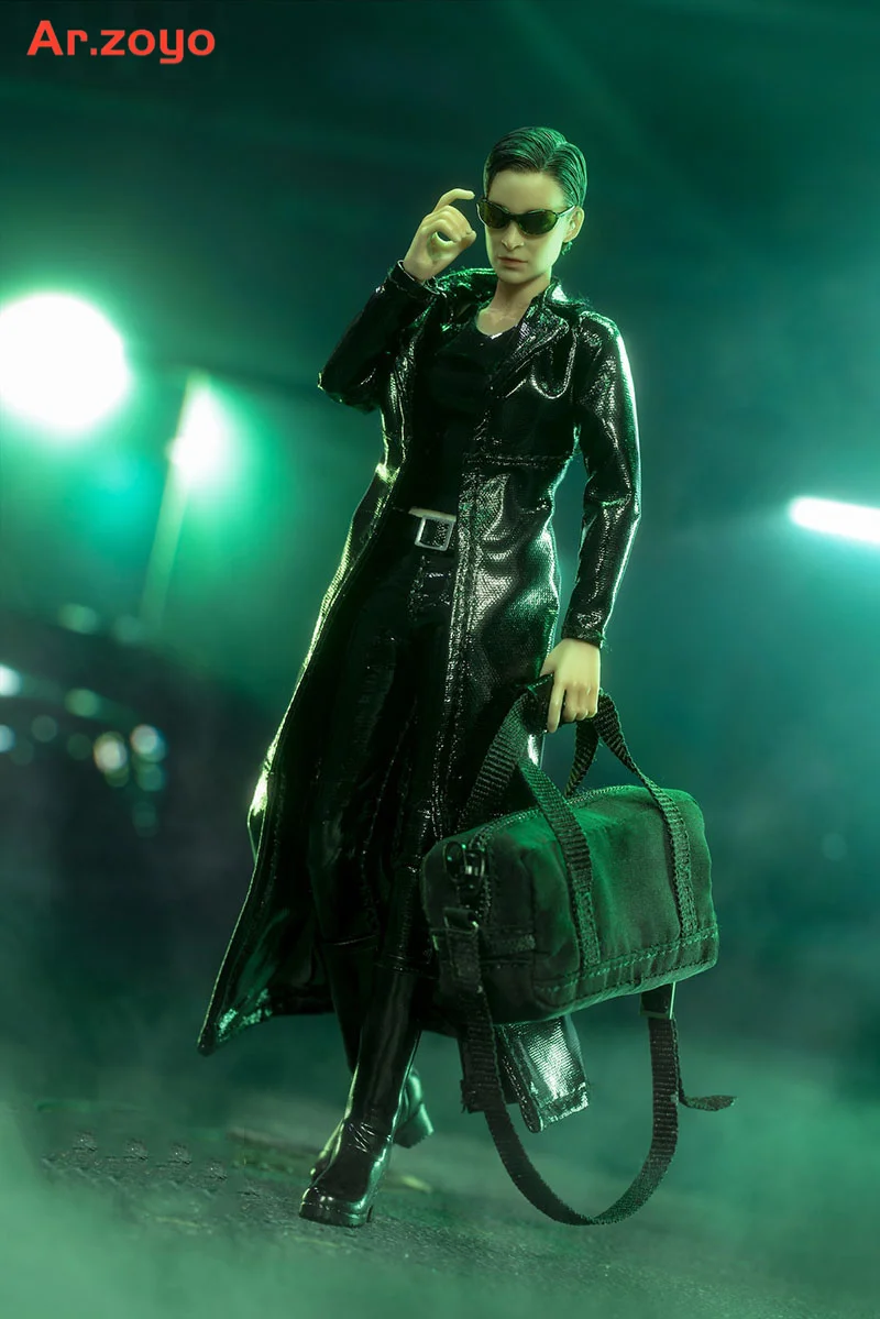 PCTOYS PC025 1/12 Killer Trinity Carrie-Anne Moss Figure Model 6'' Female Soldier Action Figure Body Doll Full Set Toy In Stock