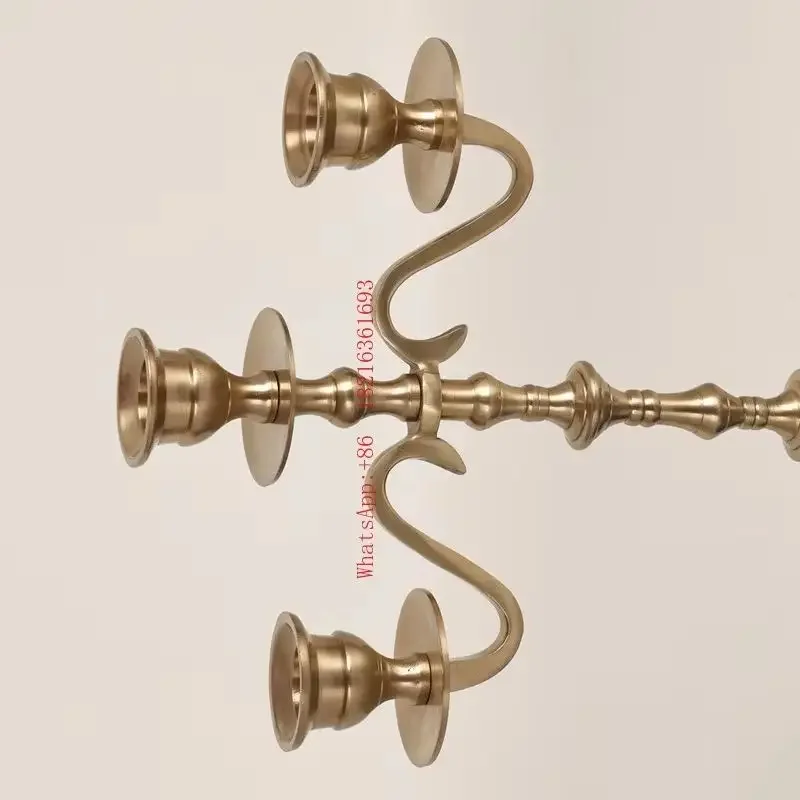 Limited Offer NEW European Style Minimalist Retro Candle Holder Decoration Luxurious Restaurant Wedding Candle Holder