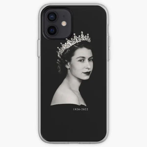 Rip Queen Elizabeth Ii Her Majesty The  Phone Case Customizable for iPhone 6 6S 7 8 Plus X XS XR Max 11 12 13 14 Pro Max Mini